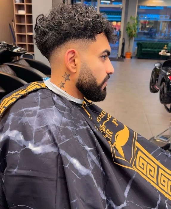 Binnenkant van Yoland Barbershop in Amersfoort